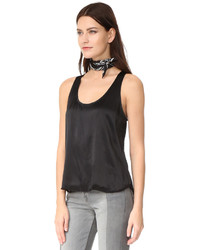 Женская черная майка от Frame