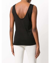 Женская черная майка от Theory