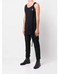 Мужская черная майка от Ann Demeulemeester