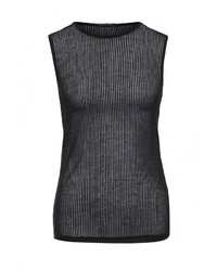 Женская черная майка от Sisley