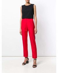 Женская черная майка от P.A.R.O.S.H.