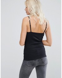 Женская черная майка от Asos