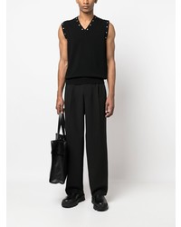 Мужская черная майка от Versace