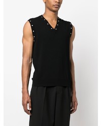 Мужская черная майка от Versace