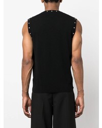 Мужская черная майка от Versace