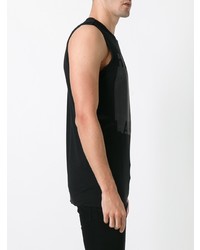 Мужская черная майка от Helmut Lang