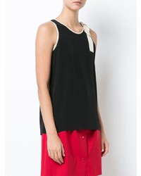 Женская черная майка от RED Valentino