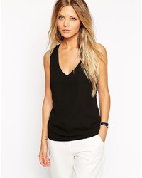 Женская черная майка от Asos