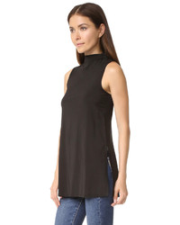 Женская черная майка от Ella Moss