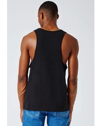 Мужская черная майка от Topman