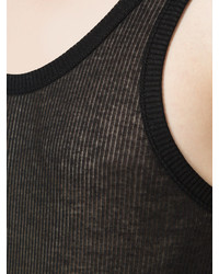 Мужская черная майка от Ann Demeulemeester