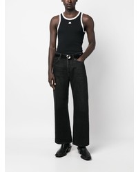 Мужская черная майка от Courrèges