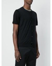 Мужская черная майка от Z Zegna