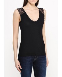 Женская черная майка от Vis-a-Vis