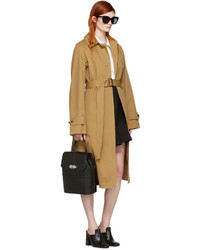 Черная мини-юбка с рюшами от Carven