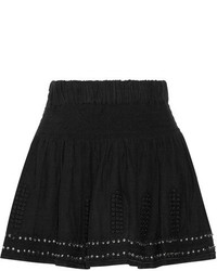 Черная мини-юбка с украшением от Etoile Isabel Marant