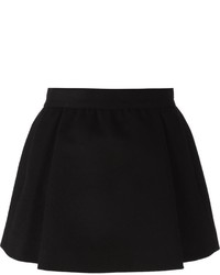 Черная мини-юбка со складками от Dsquared2