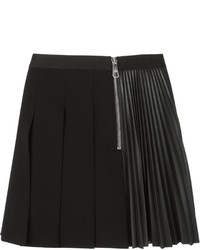 Черная мини-юбка со складками от Neil Barrett