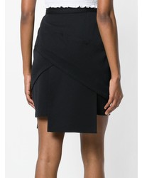 Черная мини-юбка от Versace Vintage