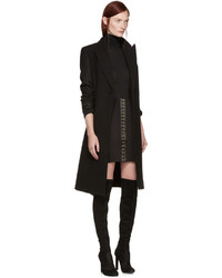 Черная мини-юбка от Balmain