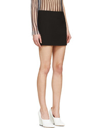 Черная мини-юбка от Acne Studios