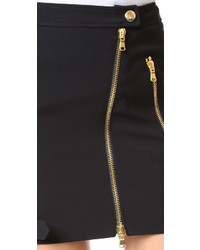 Черная мини-юбка от Moschino