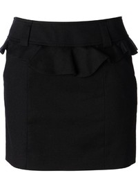 Черная мини-юбка от RED Valentino