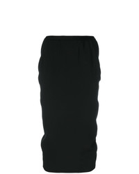 Черная мини-юбка от Rick Owens