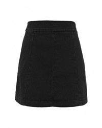Черная мини-юбка от Topshop