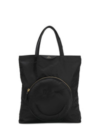Черная нейлоновая большая сумка от Anya Hindmarch