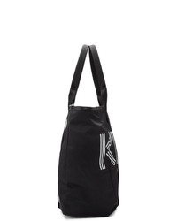 Черная нейлоновая большая сумка от Kenzo