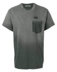 Мужская черная омбре футболка с круглым вырезом от Billy Los Angeles