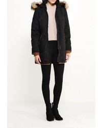 Женская черная парка от Adrixx