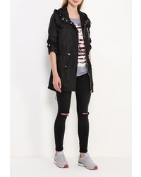 Женская черная парка от Alcott