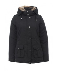 Женская черная парка от Alcott