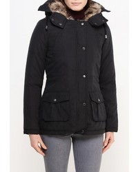 Женская черная парка от Alcott