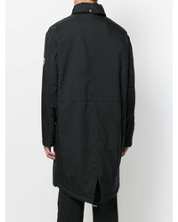 Мужская черная парка от McQ