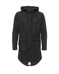 Мужская черная парка от Antony Morato