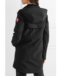 Женская черная парка от Canada Goose