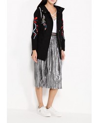 Женская черная парка от B.Style