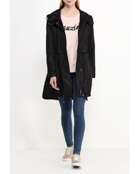 Женская черная парка от Baon