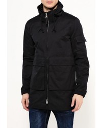 Мужская черная парка от Bellfield