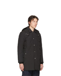 Мужская черная парка от MACKINTOSH