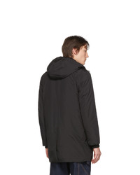 Мужская черная парка от MACKINTOSH