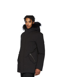 Мужская черная парка от Mackage