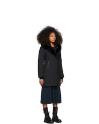 Женская черная парка от Mackage