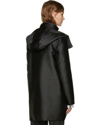 Женская черная парка от Moncler Gamme Rouge