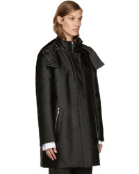 Женская черная парка от Moncler Gamme Rouge