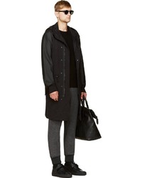 Мужская черная парка от Y-3