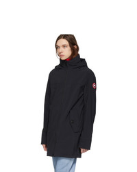 Мужская черная парка от Canada Goose